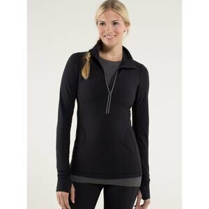 EUC lululemon Star Runner Pullover Black - 8